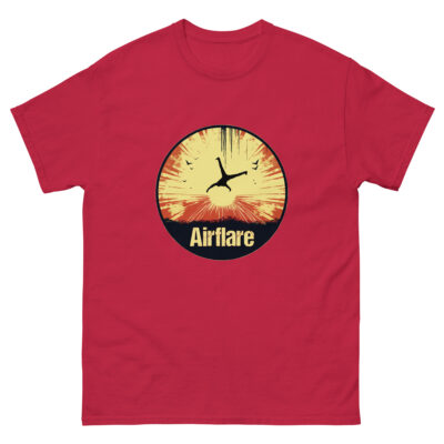 Air Flare Herren T-Shirt Vintage Circle
